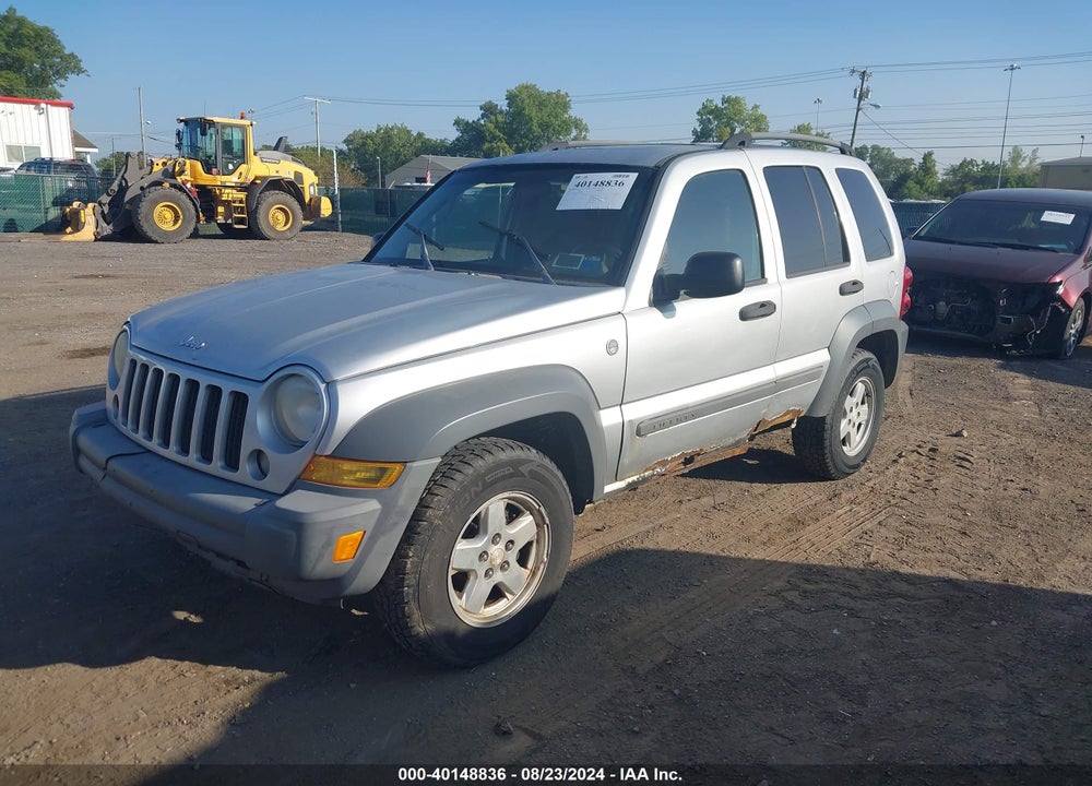 2005 JEEP LIBERTY SPORT VIN: 1J4GL48K35W681093