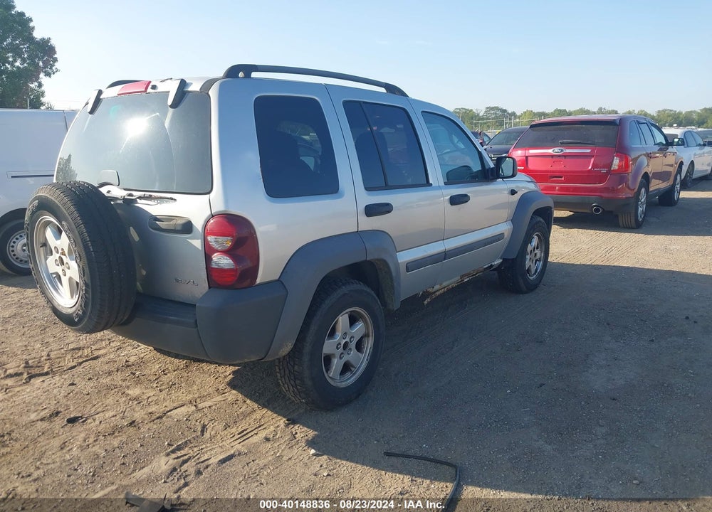 2005 JEEP LIBERTY SPORT VIN: 1J4GL48K35W681093