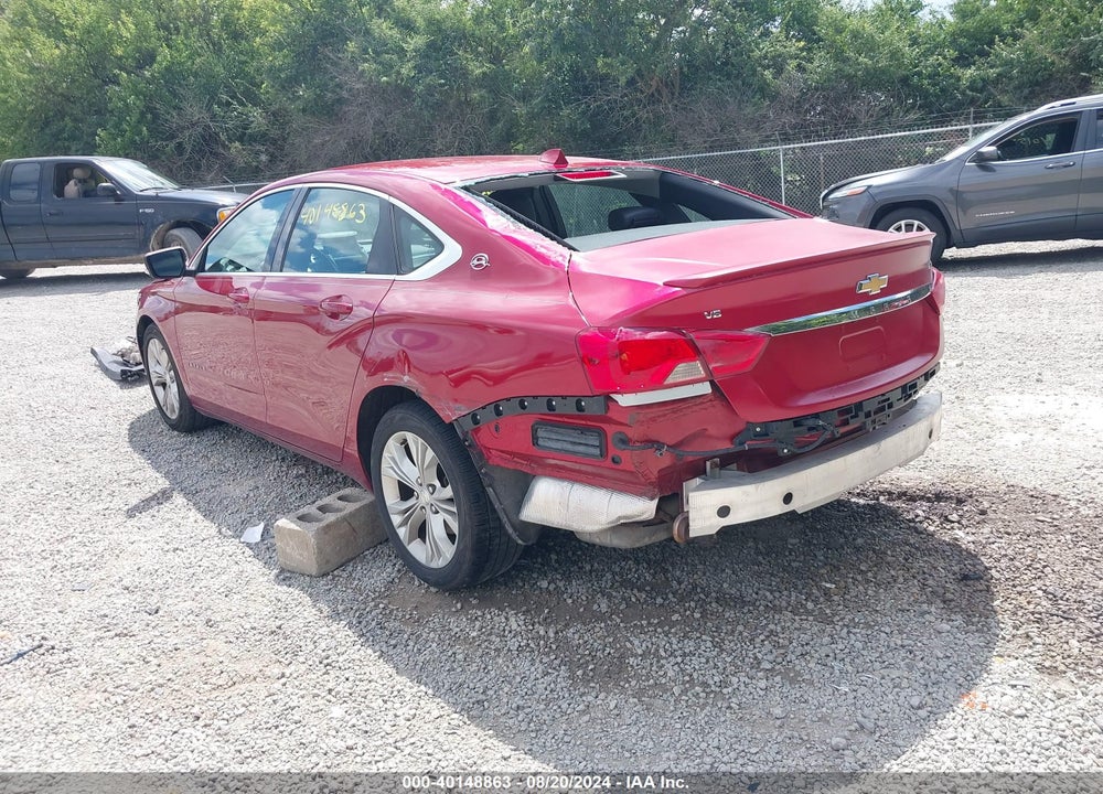 2014 CHEVROLET IMPALA 2LT VIN: 2G1125S32E9202217