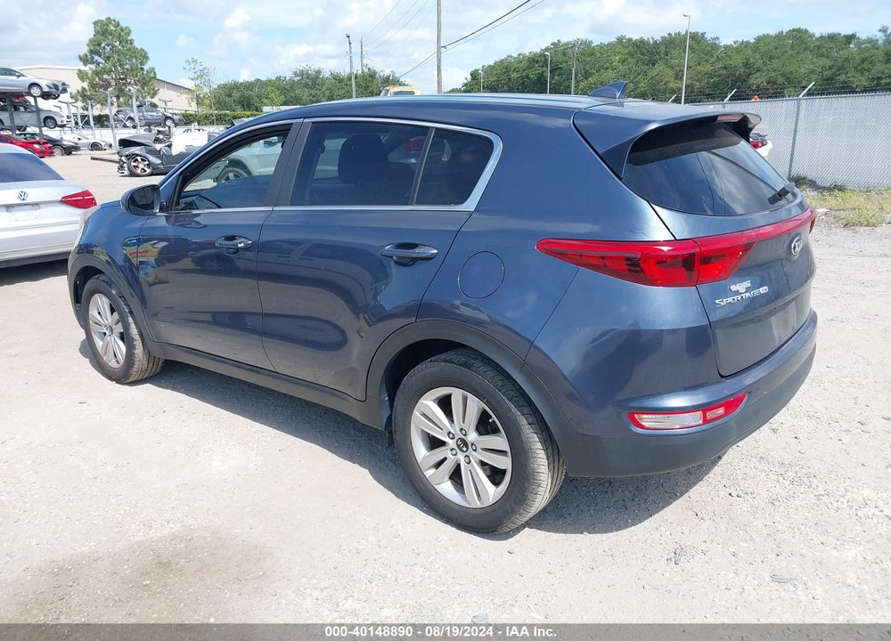 2018 KIA SPORTAGE LX VIN: KNDPM3AC4J7343576