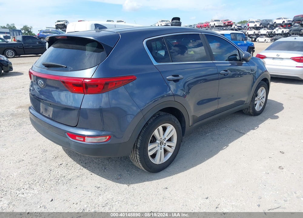 2018 KIA SPORTAGE LX VIN: KNDPM3AC4J7343576