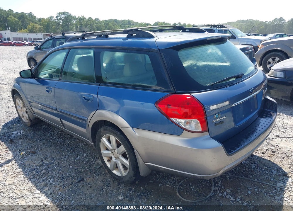 2008 SUBARU OUTBACK 2.5I LIMITED/2.5I LIMITED L.L. BEAN EDITION VIN: 4S4BP62C987318289