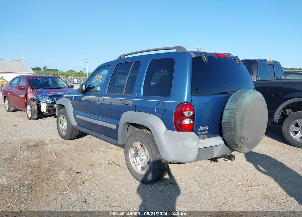 2006 JEEP LIBERTY SPORT VIN: 1J4GL48K66W115947