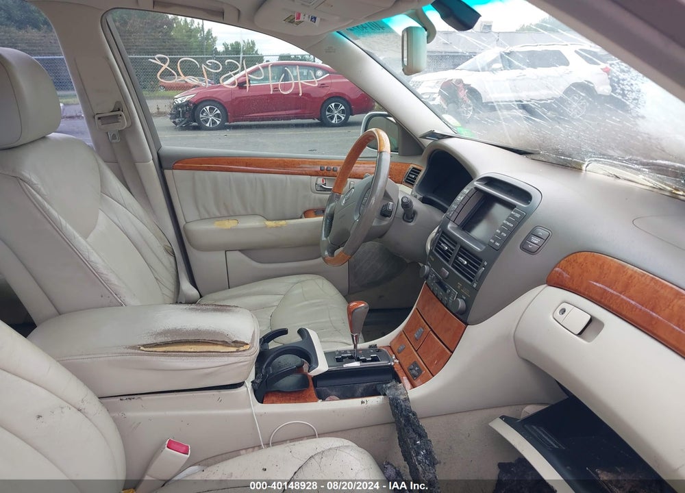 2001 LEXUS LS 430 VIN: JTHBN30F210051810