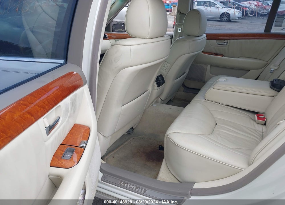 2001 LEXUS LS 430 VIN: JTHBN30F210051810