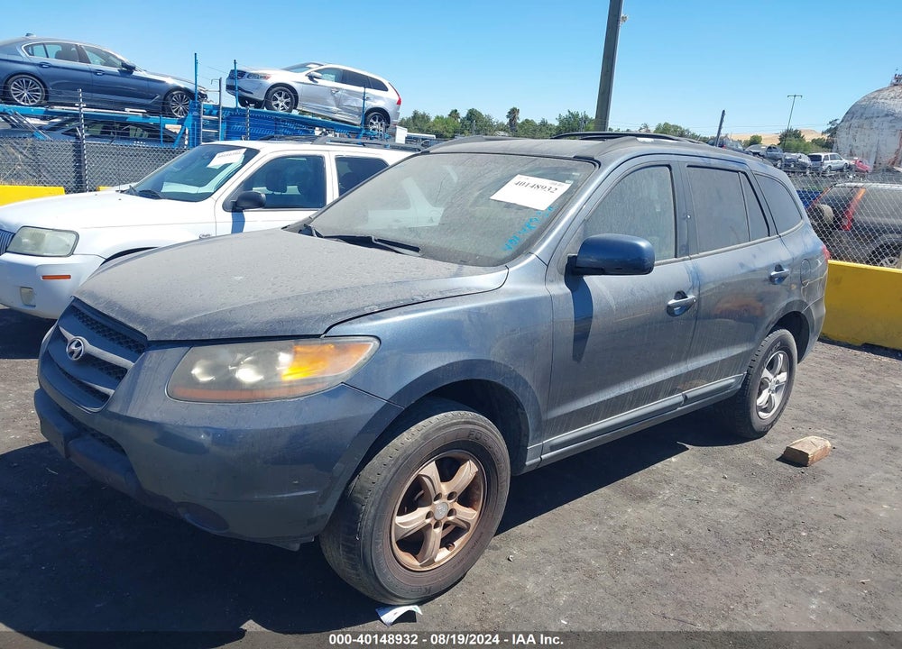 2008 HYUNDAI SANTA FE GLS VIN: 5NMSG13D58H165045