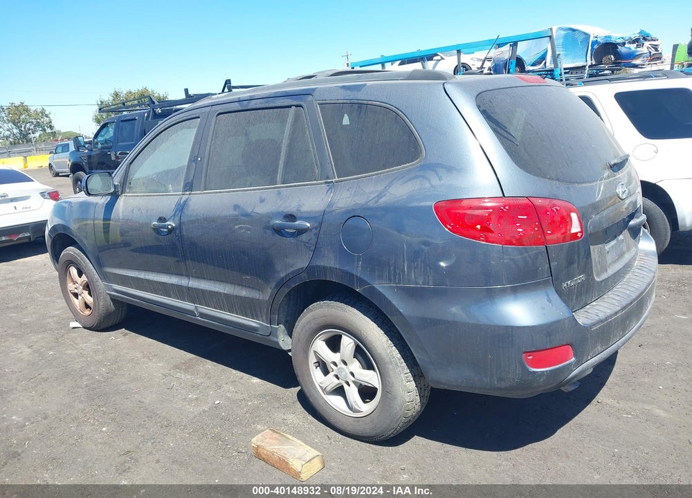 2008 HYUNDAI SANTA FE GLS VIN: 5NMSG13D58H165045