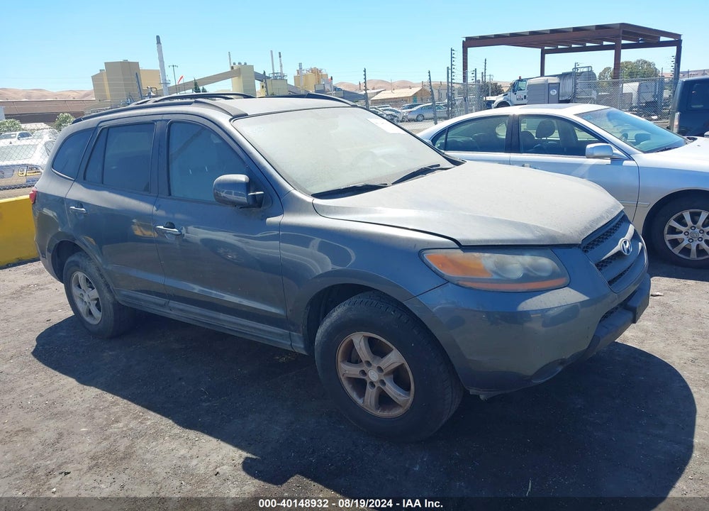 2008 HYUNDAI SANTA FE GLS VIN: 5NMSG13D58H165045