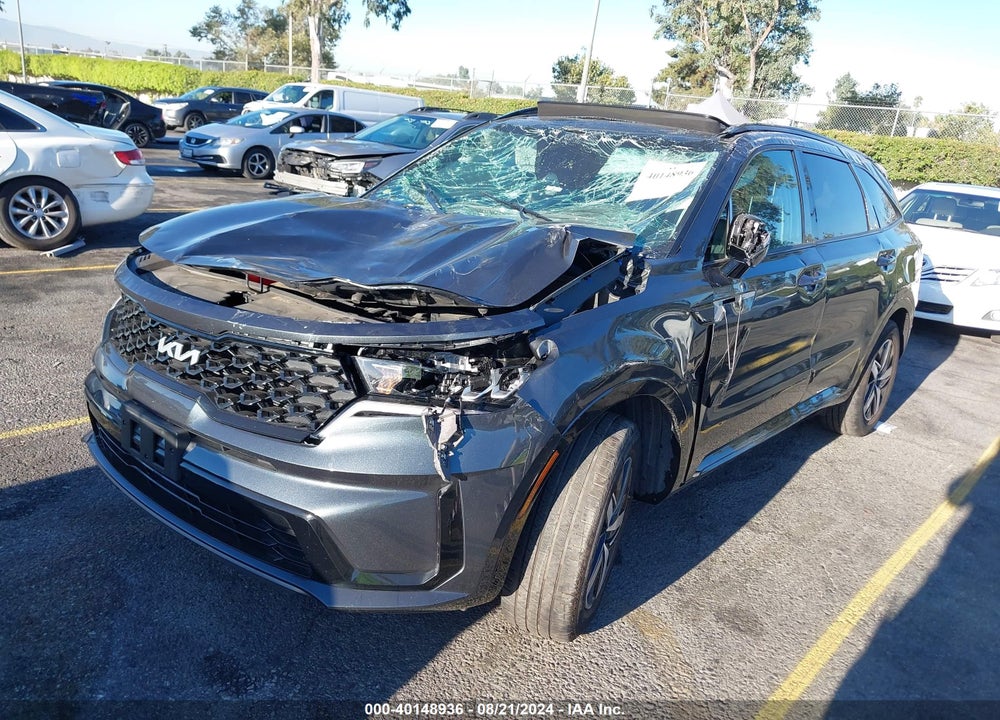 2022 KIA SORENTO S VIN: 5XYRL4LCXNG148606