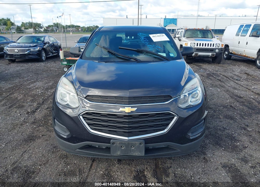 2016 CHEVROLET EQUINOX LS VIN: 2GNALBEK1G6267397