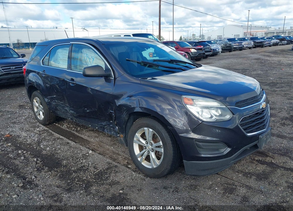 2016 CHEVROLET EQUINOX LS VIN: 2GNALBEK1G6267397