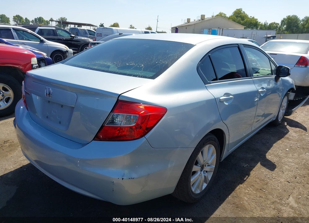 2012 HONDA CIVIC VIN: 2HGFB2F52CH559330