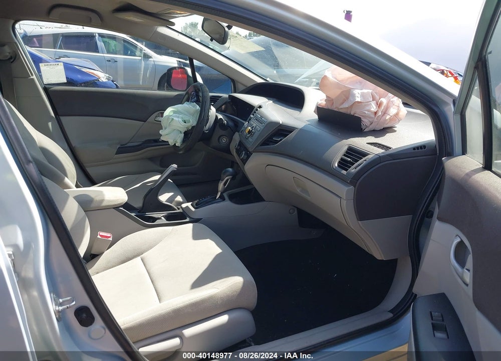 2012 HONDA CIVIC VIN: 2HGFB2F52CH559330