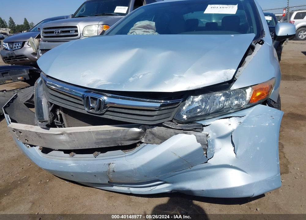 2012 HONDA CIVIC VIN: 2HGFB2F52CH559330