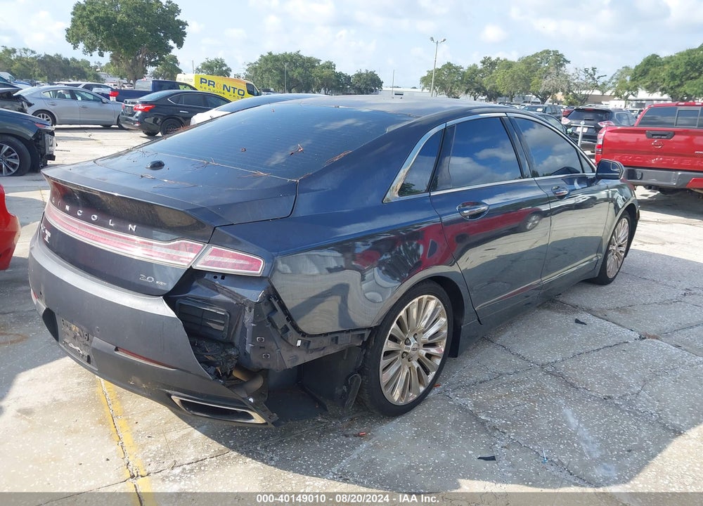 2013 LINCOLN MKZ VIN: 3LN6L2G99DR822086