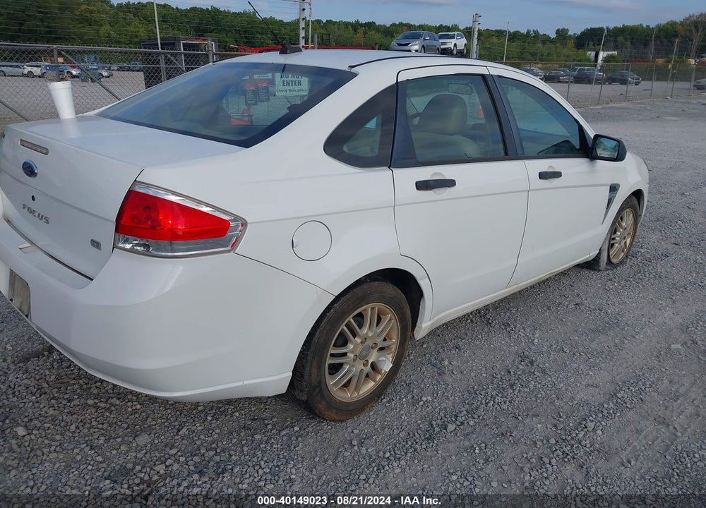 2008 FORD FOCUS SE/SES VIN: 1FAHP35NX8W142908