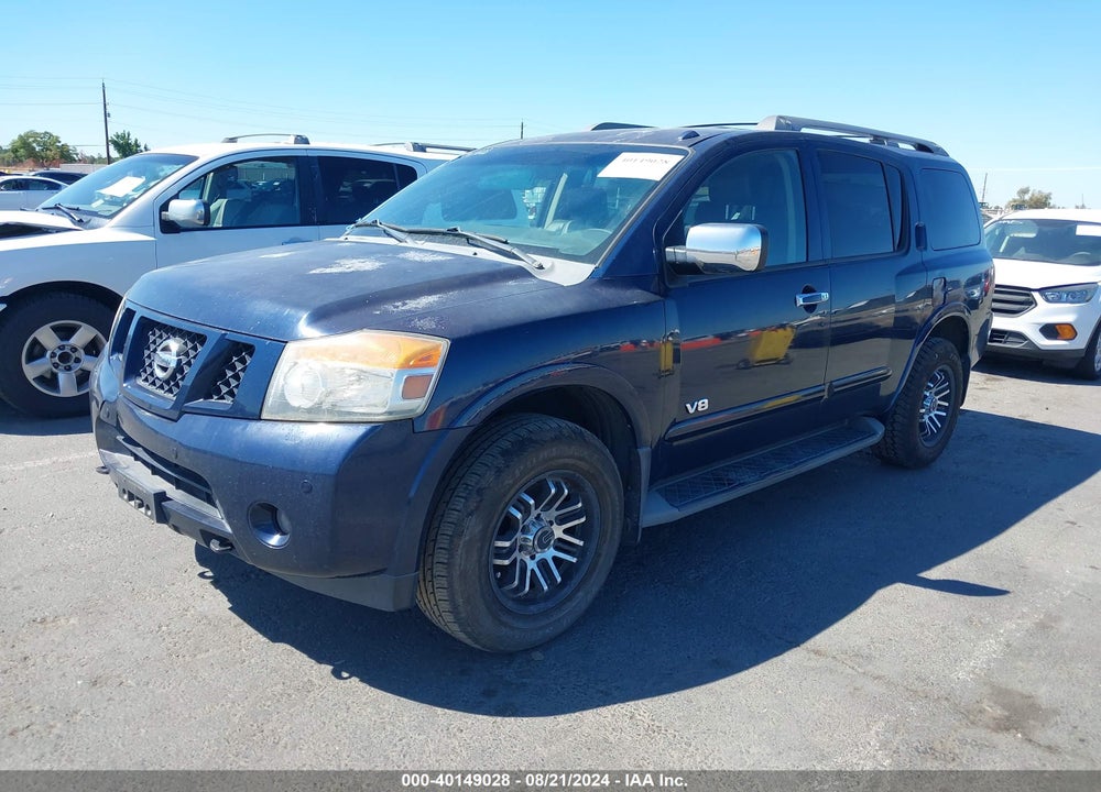 2008 NISSAN ARMADA SE VIN: 5N1AA08CX8N602530