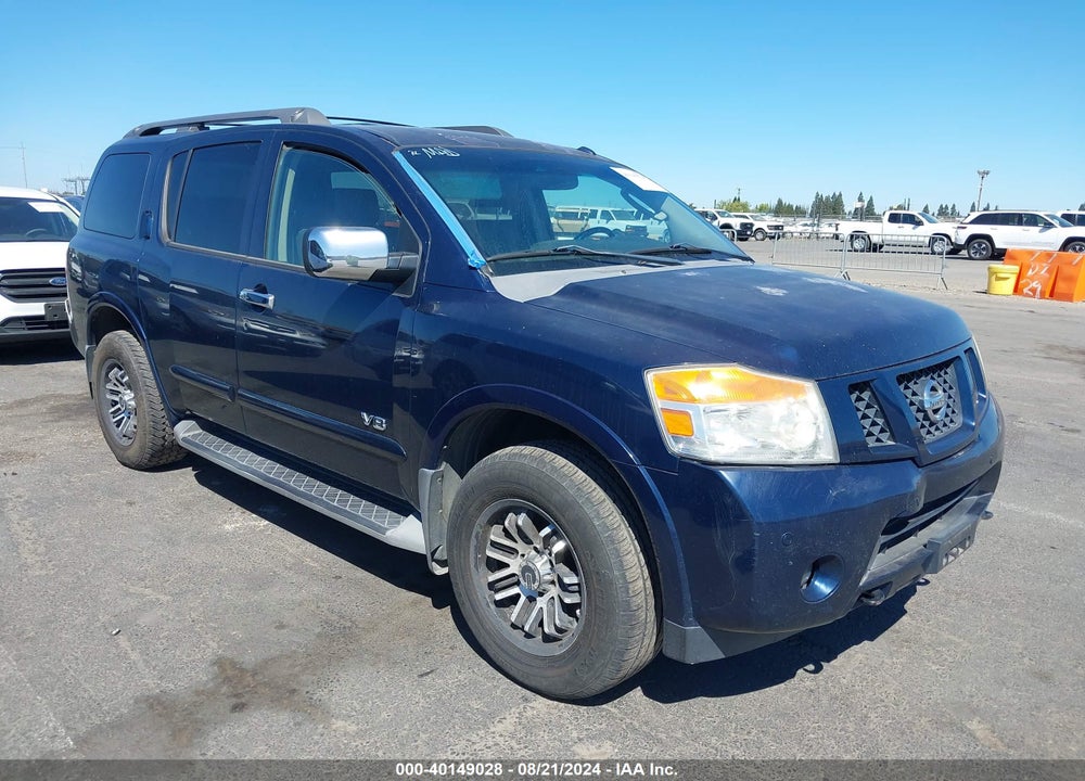 2008 NISSAN ARMADA SE VIN: 5N1AA08CX8N602530