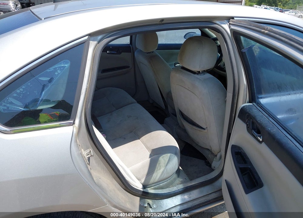 2008 CHEVROLET IMPALA LS VIN: 2G1WB58K789203680