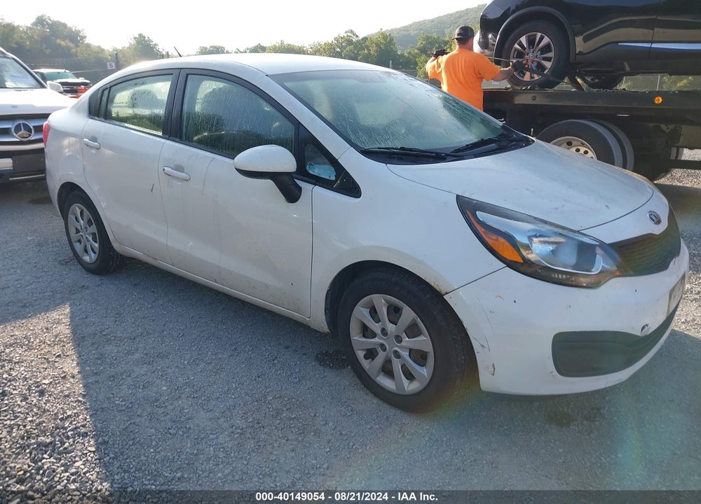 2014 KIA RIO LX VIN: KNADM4A37E6371020