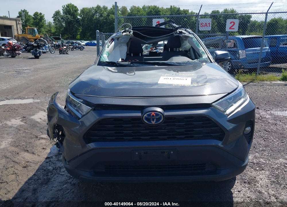 2019 TOYOTA RAV4 HYBRID XLE VIN: 2T3RWRFV3KW012297