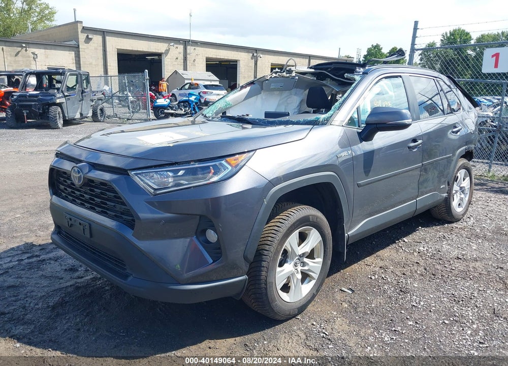 2019 TOYOTA RAV4 HYBRID XLE VIN: 2T3RWRFV3KW012297