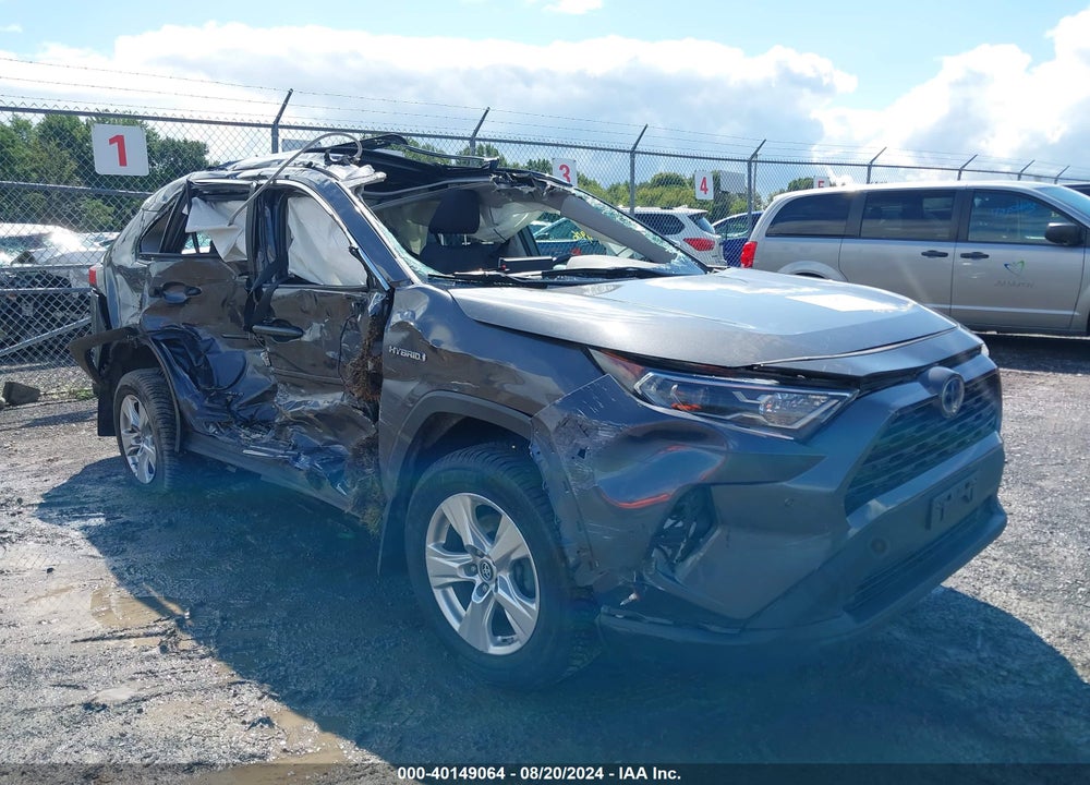 2019 TOYOTA RAV4 HYBRID XLE VIN: 2T3RWRFV3KW012297