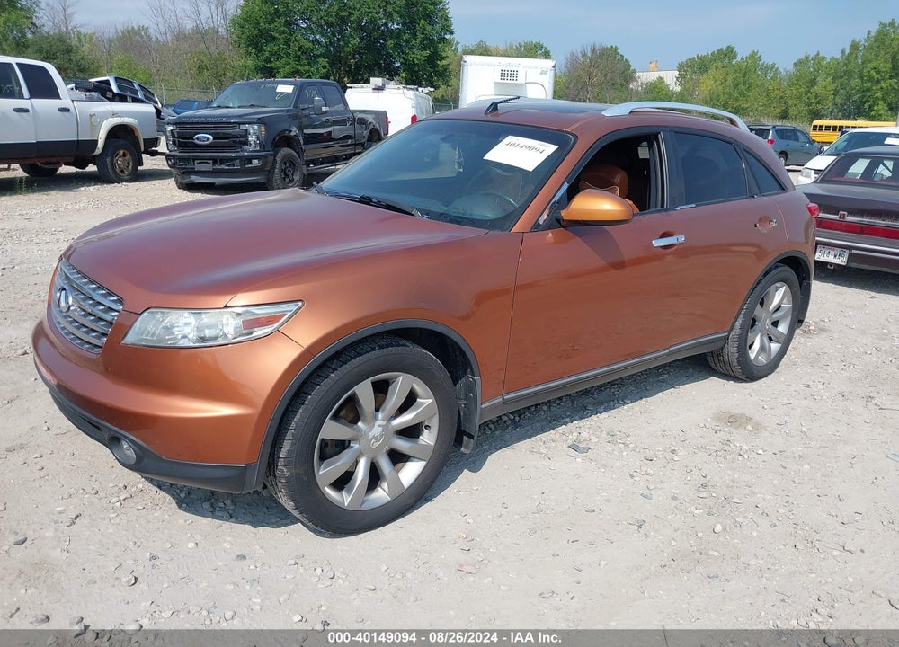 2004 INFINITI FX45 VIN: JNRBS08W14X401095