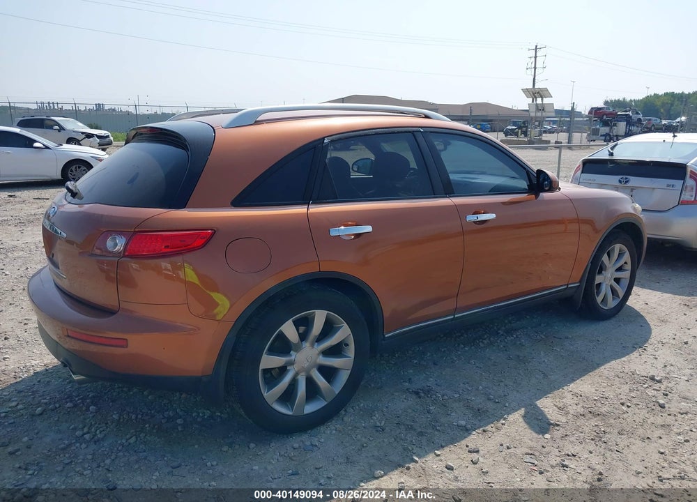 2004 INFINITI FX45 VIN: JNRBS08W14X401095