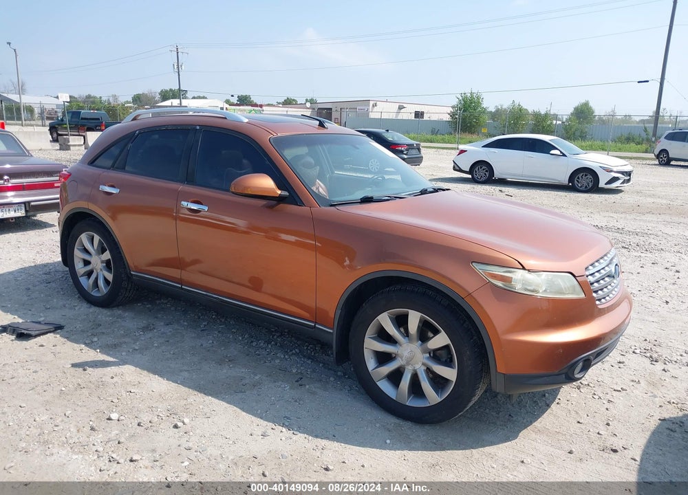 2004 INFINITI FX45 VIN: JNRBS08W14X401095