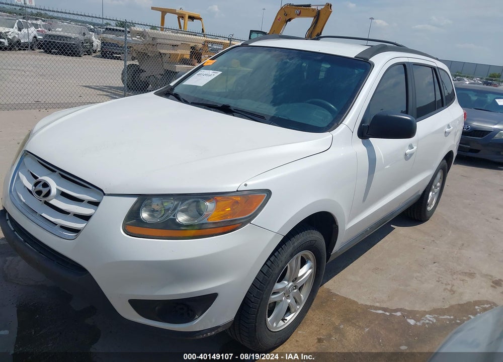 2011 HYUNDAI SANTA FE GLS VIN: 5XYZG3AB1BG069619