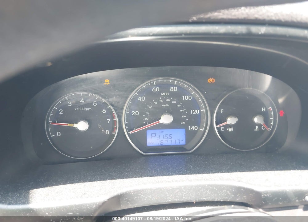2011 HYUNDAI SANTA FE GLS VIN: 5XYZG3AB1BG069619