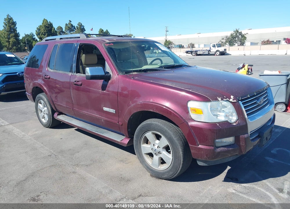 2006 FORD EXPLORER LIMITED VIN: 1FMEU75886ZA05478