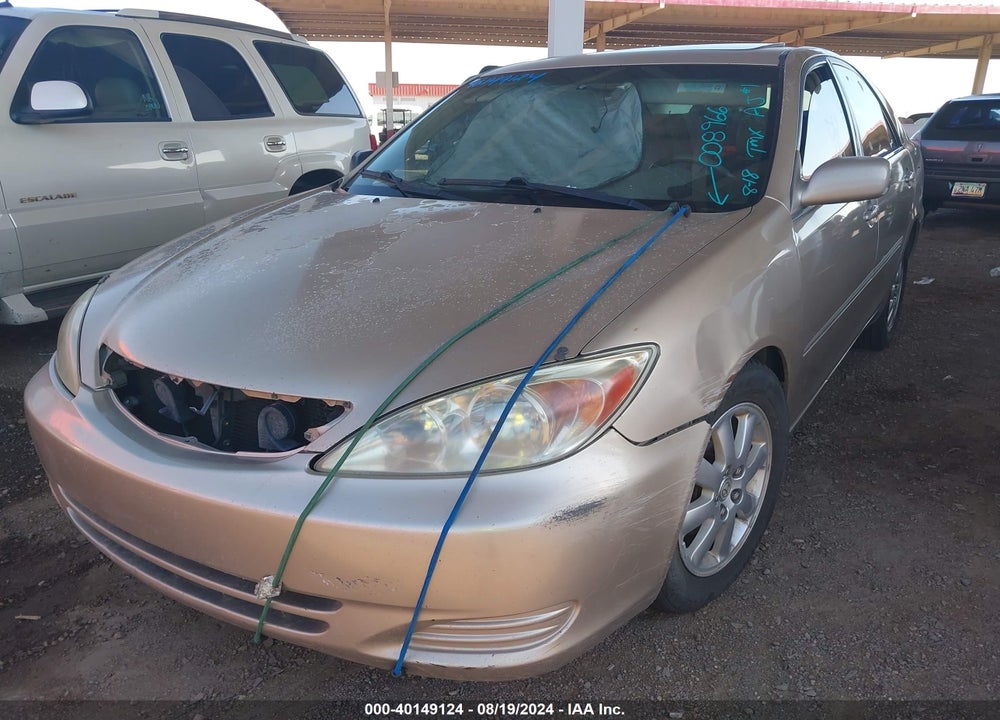 2002 TOYOTA CAMRY XLE V6 VIN: 4T1BF30K32U008966