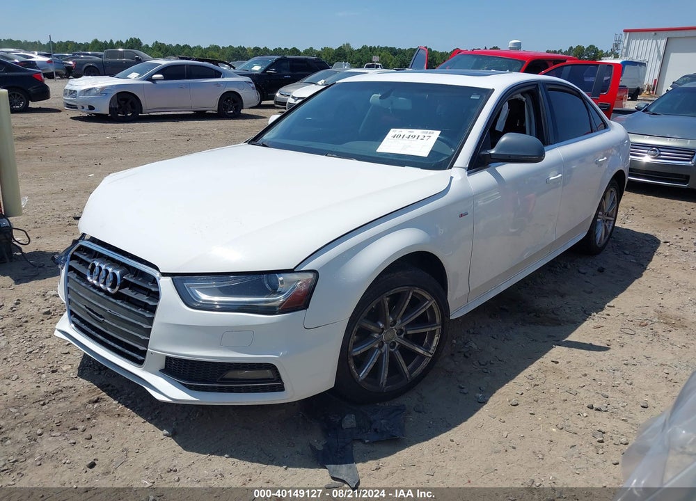 2015 AUDI A4 2.0T PREMIUM VIN: WAUAFAFL8FN035338