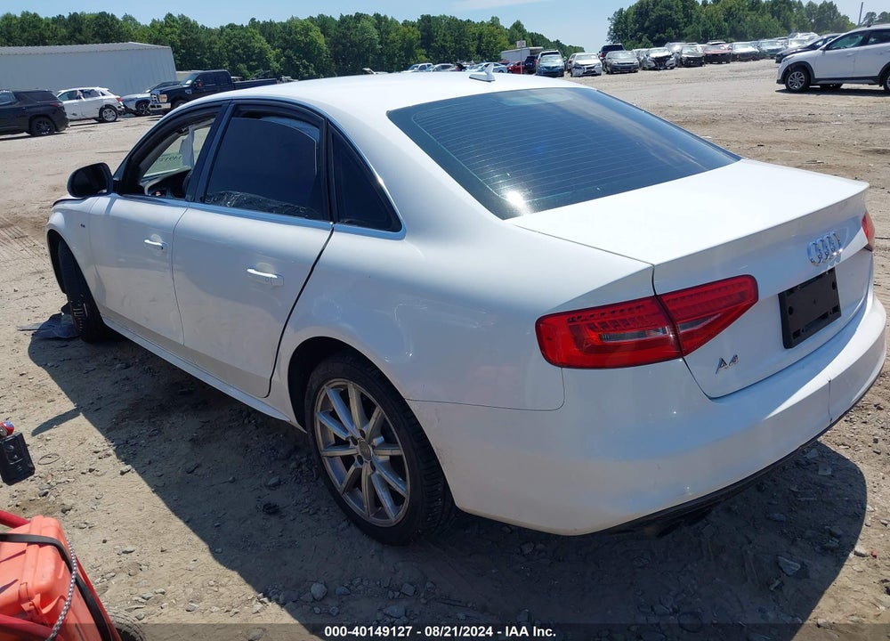 2015 AUDI A4 2.0T PREMIUM VIN: WAUAFAFL8FN035338