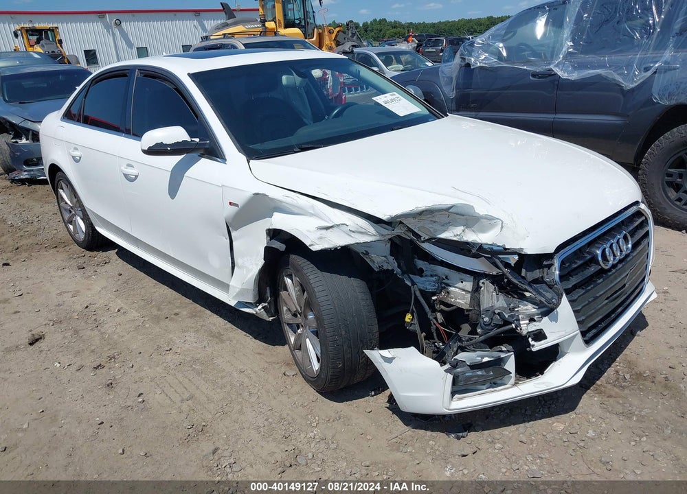 2015 AUDI A4 2.0T PREMIUM VIN: WAUAFAFL8FN035338