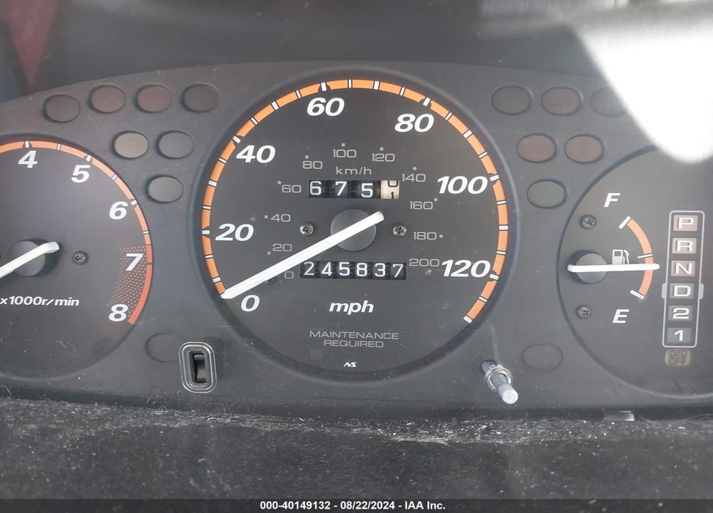 1999 HONDA CR-V LX VIN: JHLRD1845XC074695
