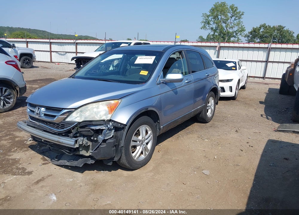 2010 HONDA CR-V EX-L VIN: 5J6RE3H74AL007975