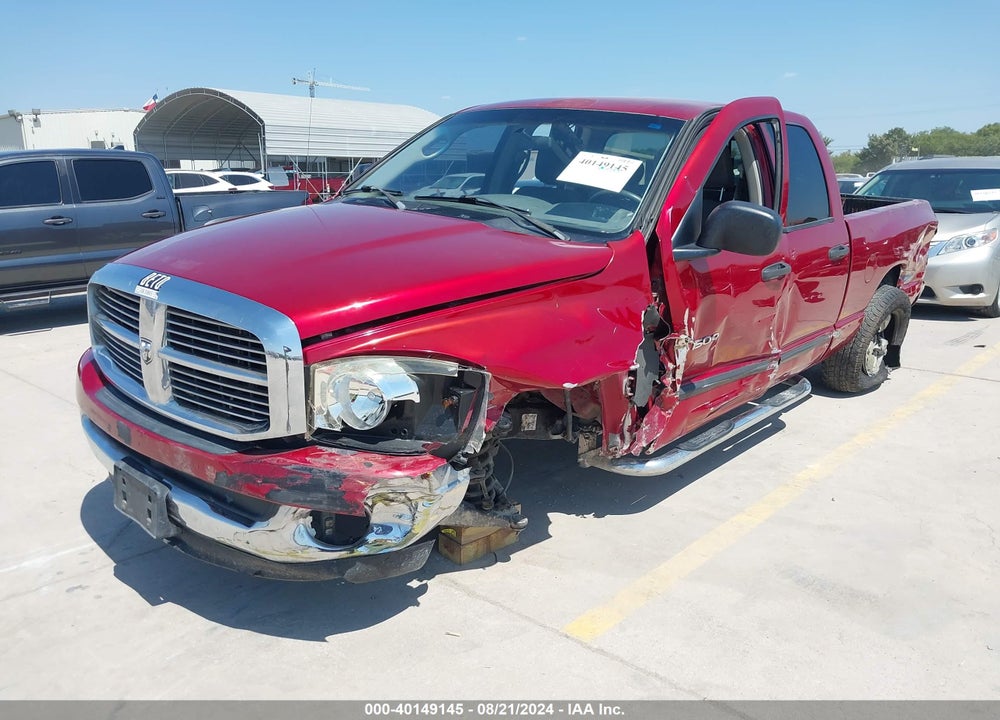 2006 DODGE RAM 1500 SLT VIN: 1D7HA18N06S711268