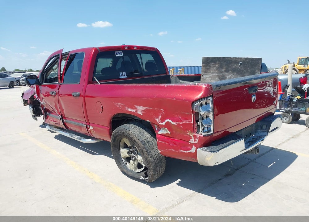 2006 DODGE RAM 1500 SLT VIN: 1D7HA18N06S711268