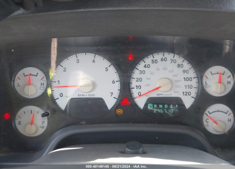 2006 DODGE RAM 1500 SLT VIN: 1D7HA18N06S711268