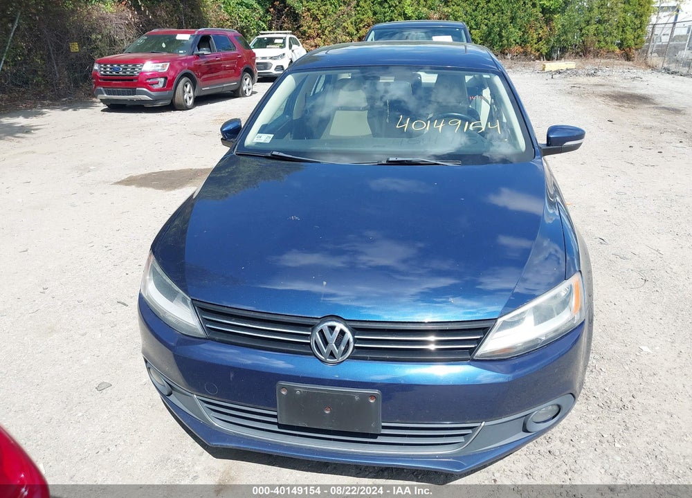 2012 VOLKSWAGEN JETTA 2.5L SEL PREMIUM VIN: 3VWLP7AJ6CM387872