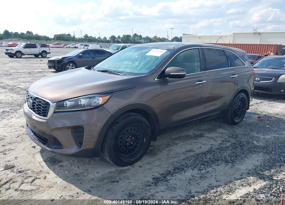 2019 KIA SORENTO 2.4L LX VIN: 5XYPG4A35KG566484