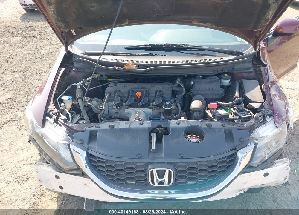 2013 HONDA CIVIC LX VIN: 2HGFB2F59DH583304