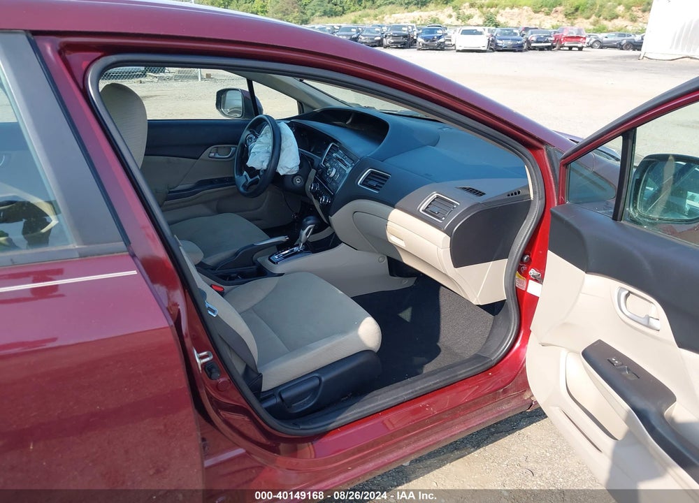 2013 HONDA CIVIC LX VIN: 2HGFB2F59DH583304
