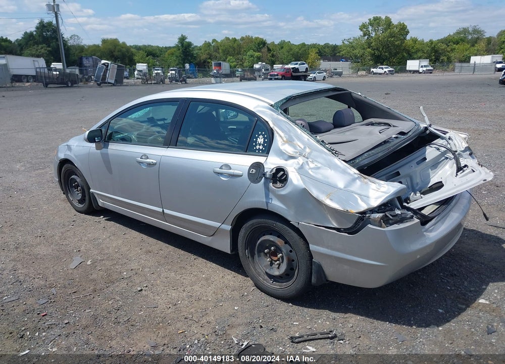 2008 HONDA CIVIC LX VIN: 2HGFA15508H326343