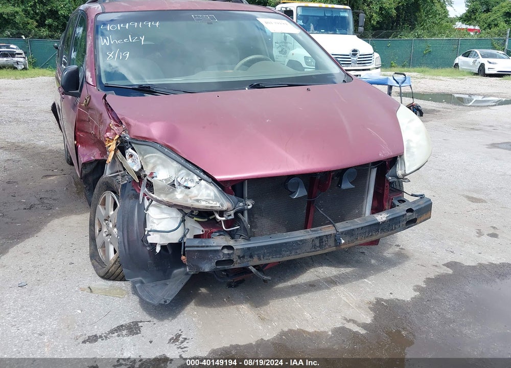 2006 TOYOTA SIENNA LE VIN: 5TDZA23C96S568677