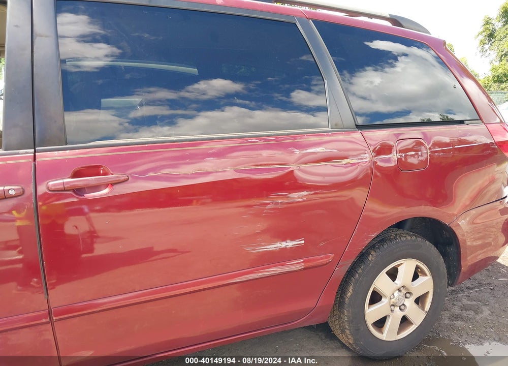 2006 TOYOTA SIENNA LE VIN: 5TDZA23C96S568677