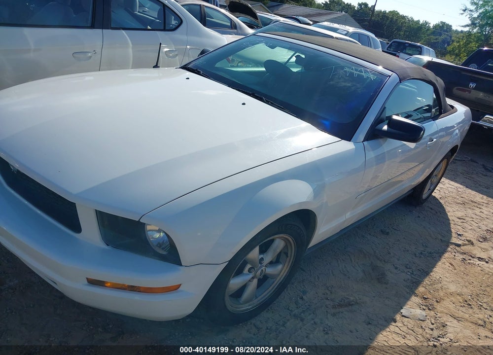 2007 FORD MUSTANG V6 DELUXE/V6 PREMIUM VIN: 1ZVFT84N475344950